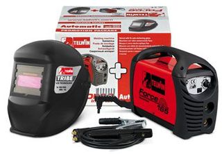 SOLDADOR INVERTER FORCE 165 + PANTALLA FORCE 165