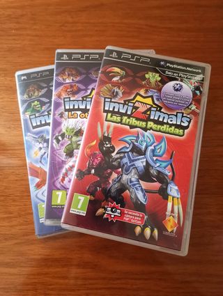 Trilogía Invizimals - PSP
