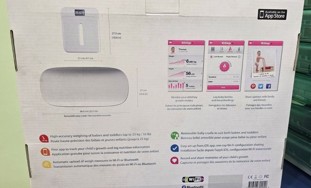 Smart kid scale withings intelligente