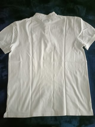Polo Pull&Bear Talla M | blanco