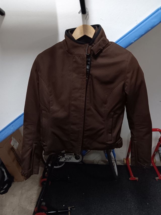 Chaqueta de moto mujer