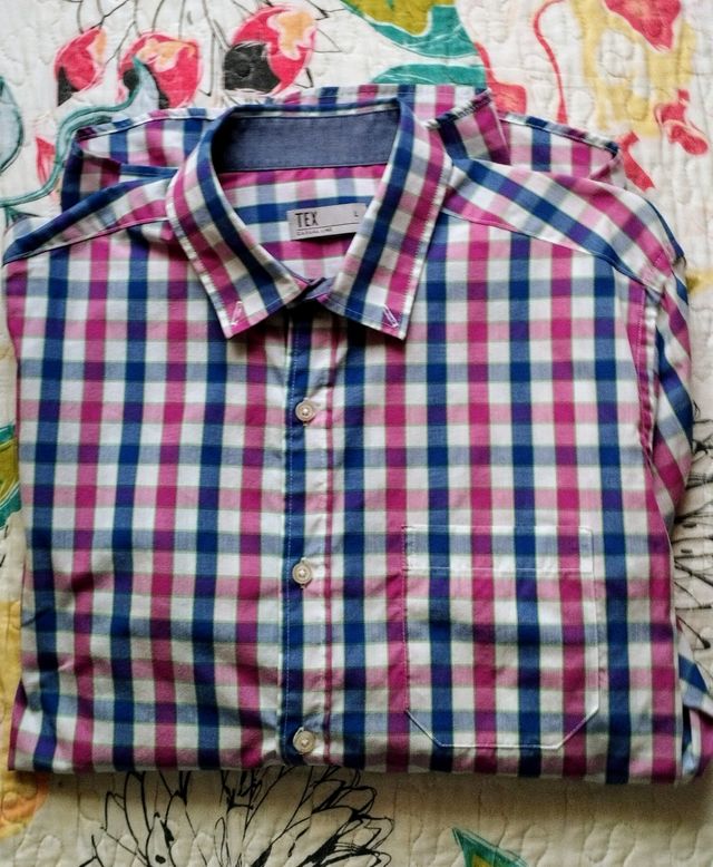 CAMISA MANGA LARGA TALLA L