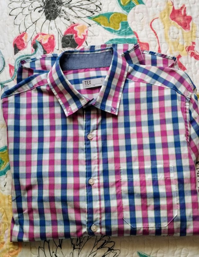 CAMISA MANGA LARGA TALLA L