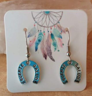 Pendientes de acero inoxidable varios