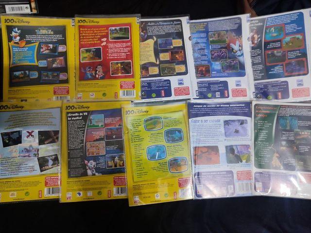 Pack 10 Juegos pc disney