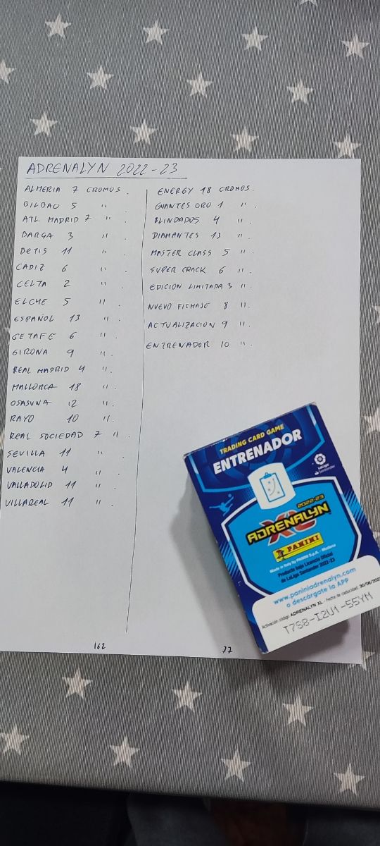 Cromos Futbol Adrenalyn XL 2022-23