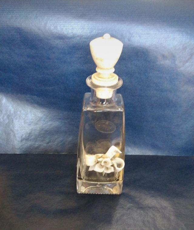 Frasco de vidro decorativo