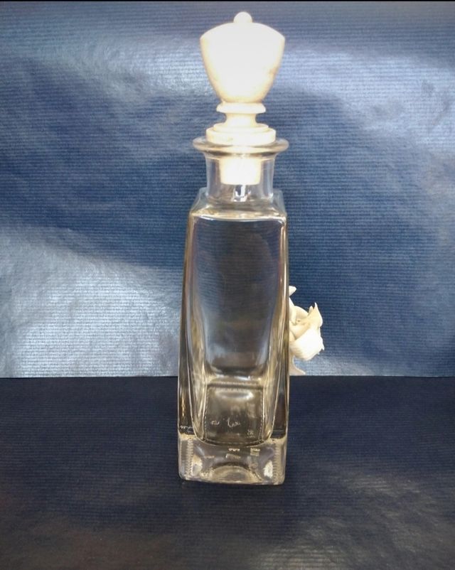 Frasco de vidro decorativo