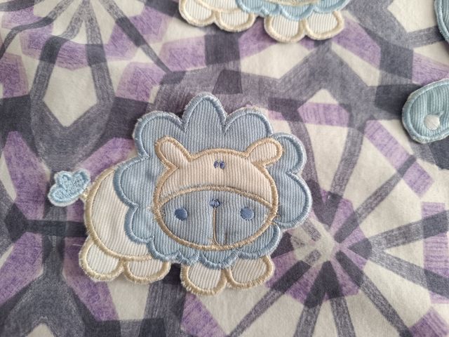 Apliques infantil tela