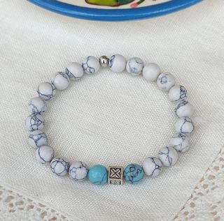 Bracciale howlite