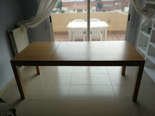 Mesa comedor extensible 