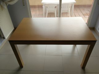 Mesa comedor extensible 
