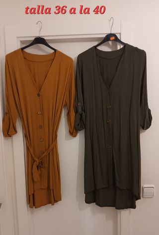 Vestido botones
