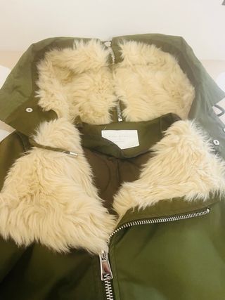 Parka pelo forrada