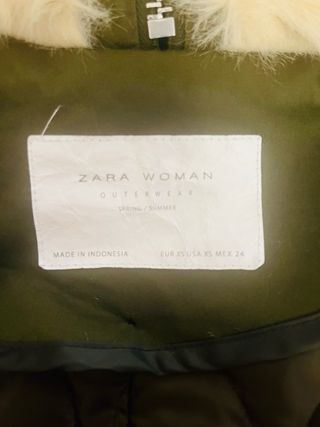 Parka pelo forrada