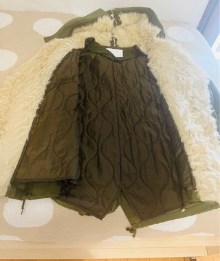 Parka pelo forrada