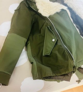 Parka pelo forrada