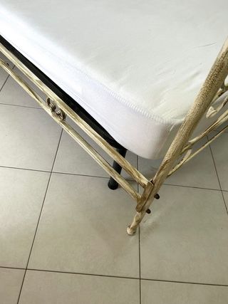 Letto matrimoniale  in ferro battuto