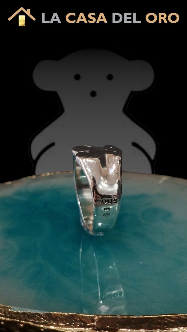 Anillo TOUS plata 925 -C389/PC106-