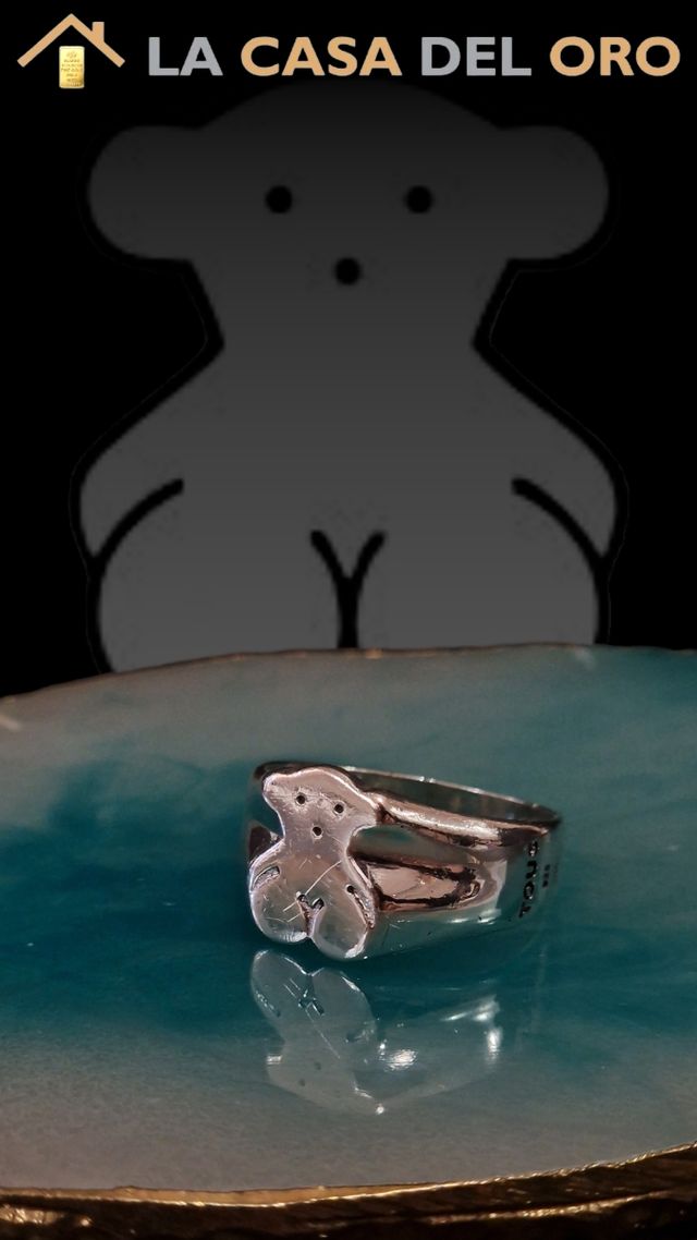 Anillo TOUS plata 925 -C389/PC106-