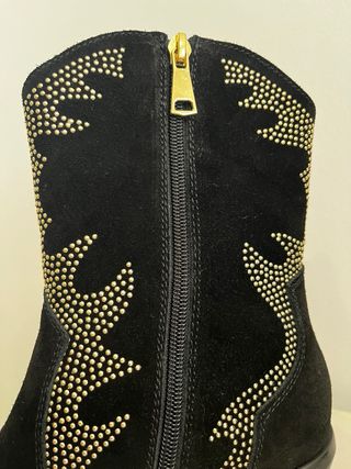 Bota corta serraje piel