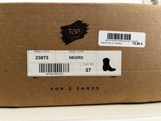 Bota corta serraje piel