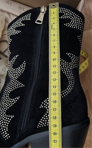 Bota corta serraje piel