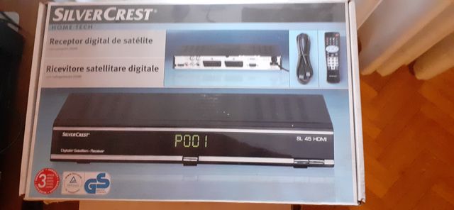 Ricevitore Satellitare SILVERCREST SL 45 HDMI Nero