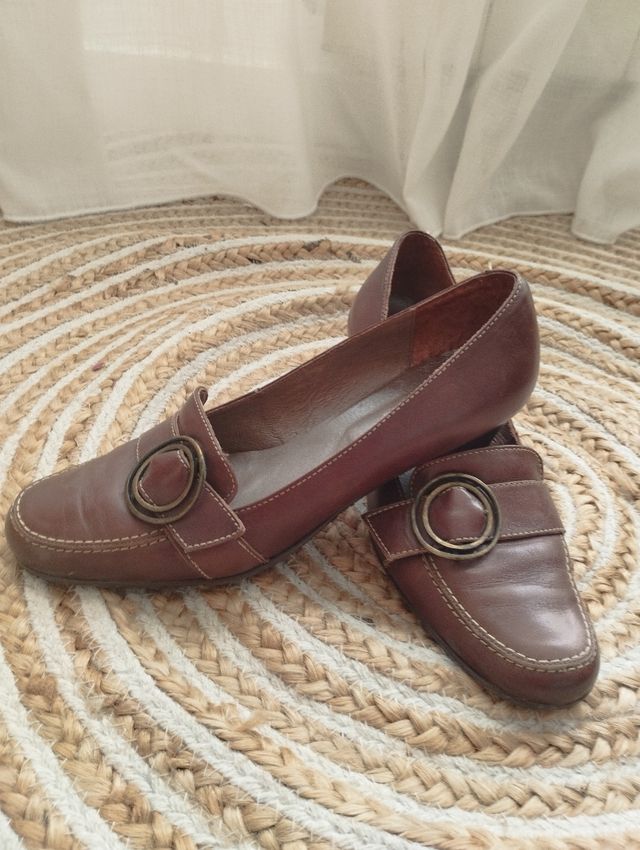 Zapatos de piel de mujer