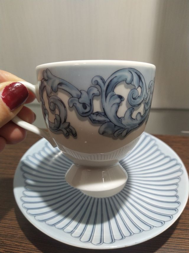 Set n.6  tazze da thè porcellana Bavaria