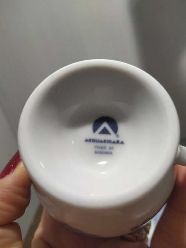 Set n.6  tazze da thè porcellana Bavaria