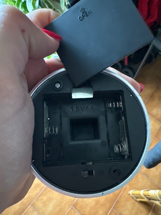 Lampada con fibre ottiche 