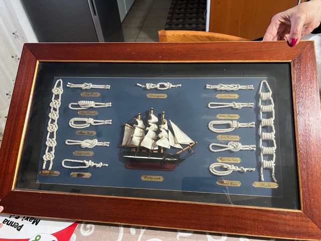 quadro con nodi marinari