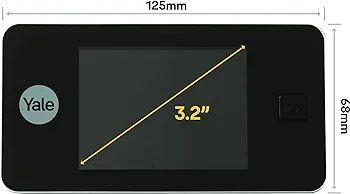 Yale MIRILLA ELECTRÓNICO CON PANTALLA