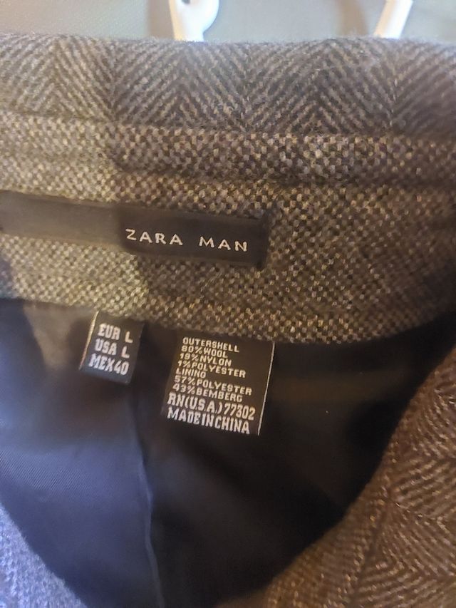 Gabardina Zara Man