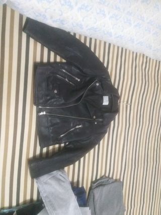 Chaqueta de cuero