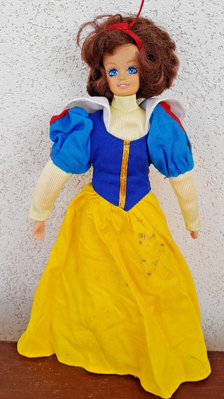 Bambola Barbie Biancaneve Vintage Come da Foto