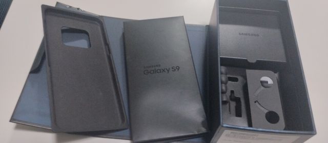 Caja Samsung S9 vacía