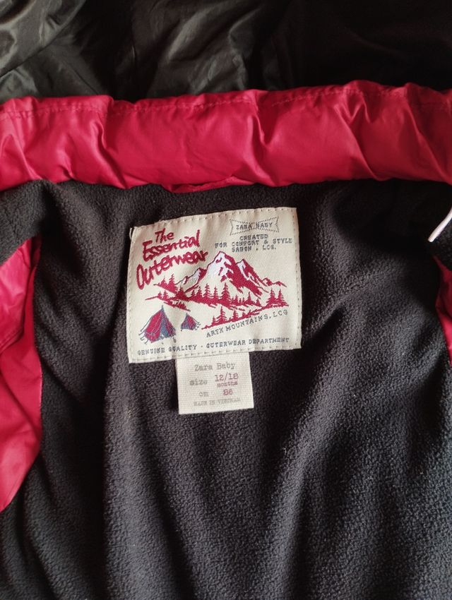 Chaleco niño de Zara