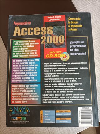 Libros Programación, Java, Oracle y Access