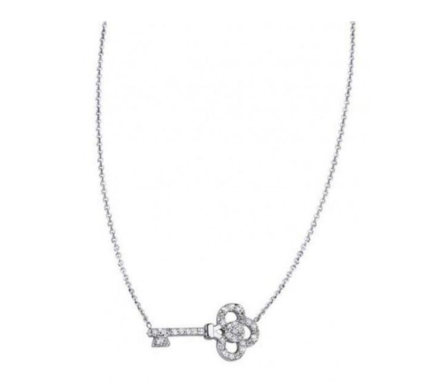 Collar Lotus Silver Mujer LP1504-1/1