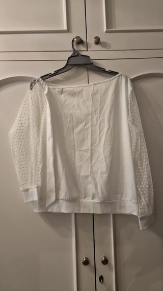 Blusa Shein blanca