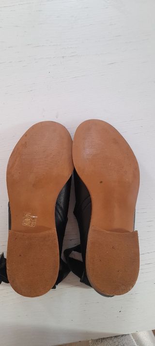 Botas,botines, n°40, mujer, piel de glo.