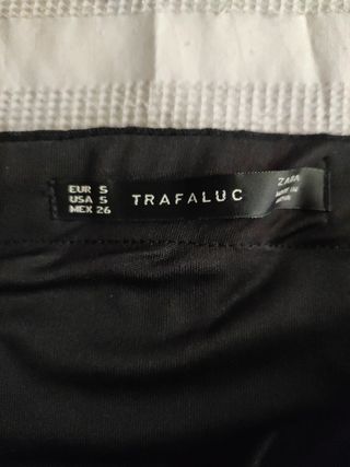 Minifalda lentejuelas negra