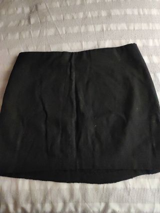 Minifalda lentejuelas negra