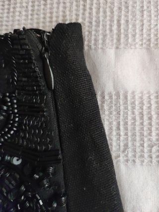 Minifalda lentejuelas negra