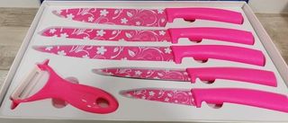 Set Cuchillos, flores