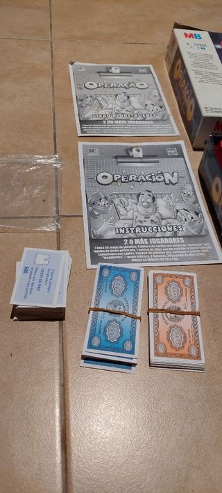 OPERACIÓN - juego de mesa - MB juegos