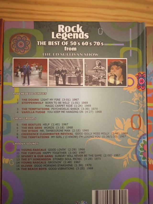 Rock Legends. Ed Sullivan show.