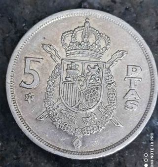 MONEDA REY 1975